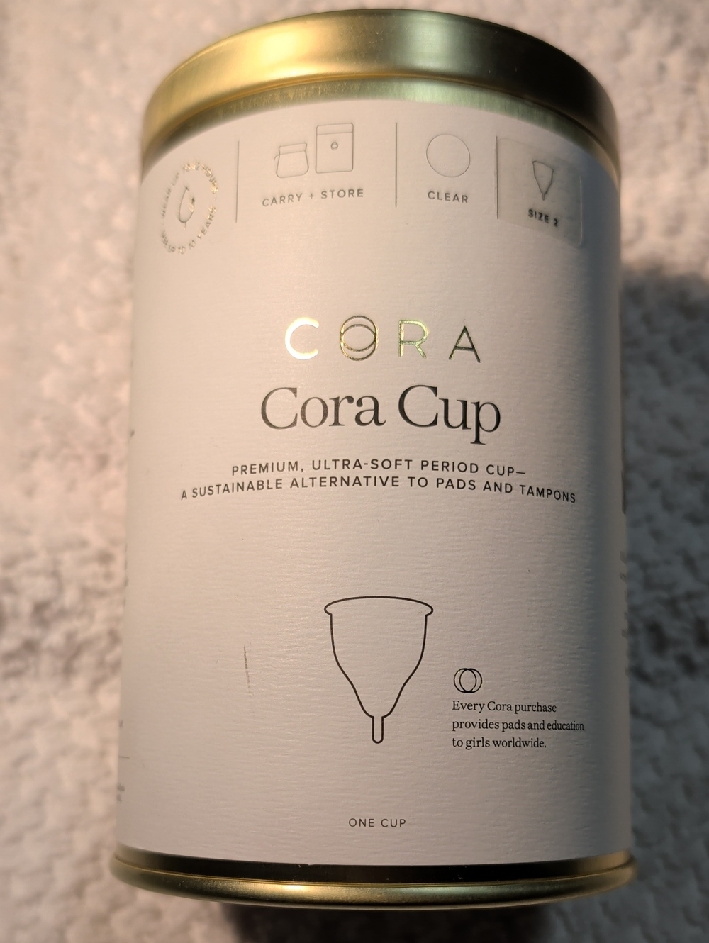 Cora Cup Premium Period Cup